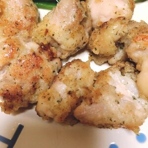 鶏モモ肉☆パン粉焼き